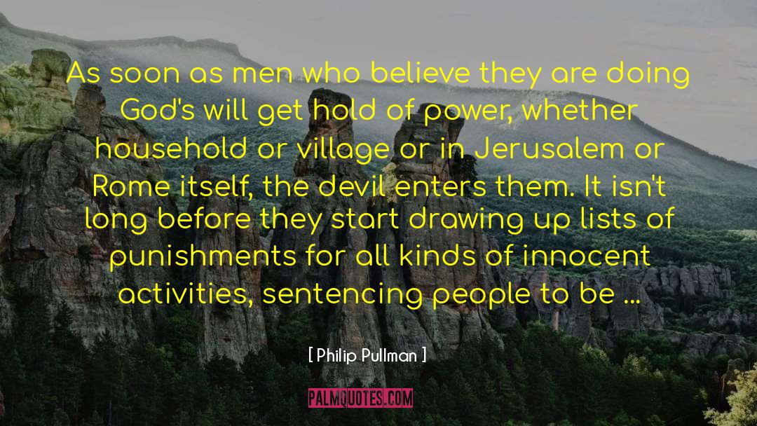 Earth Village quotes by Philip Pullman