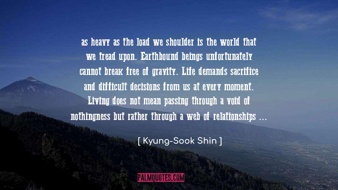 Earthbound quotes by Kyung-Sook Shin