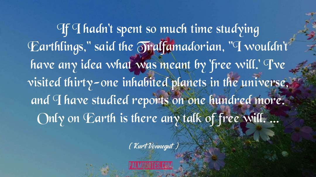 Earthlings quotes by Kurt Vonnegut