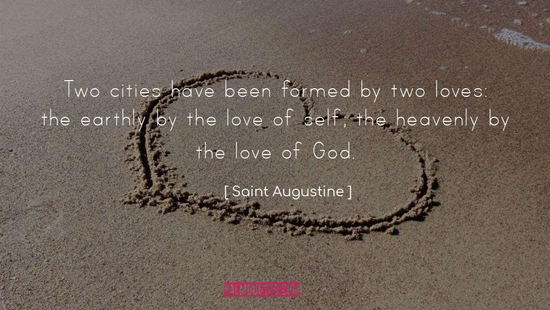 Earthly quotes by Saint Augustine