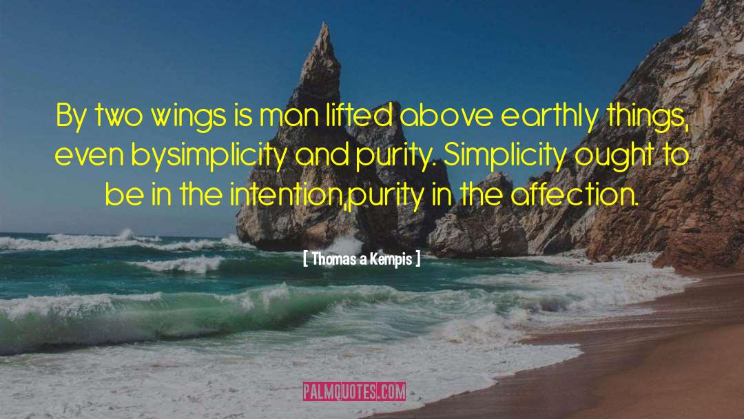 Earthly Things quotes by Thomas A Kempis