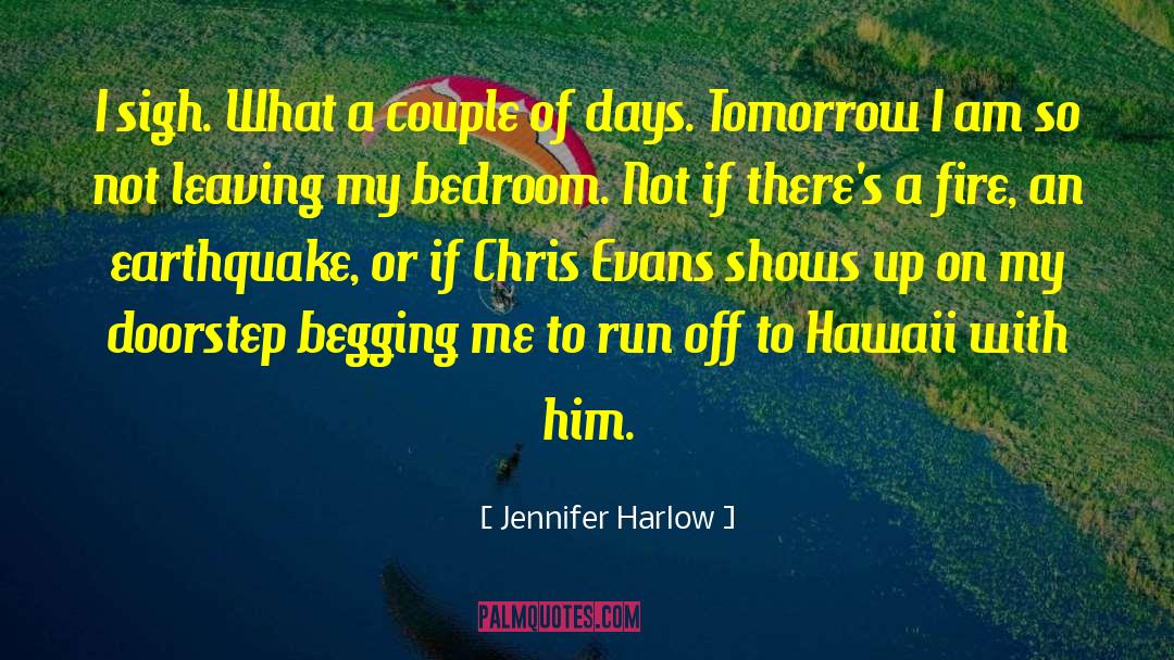 Earthquake quotes by Jennifer Harlow
