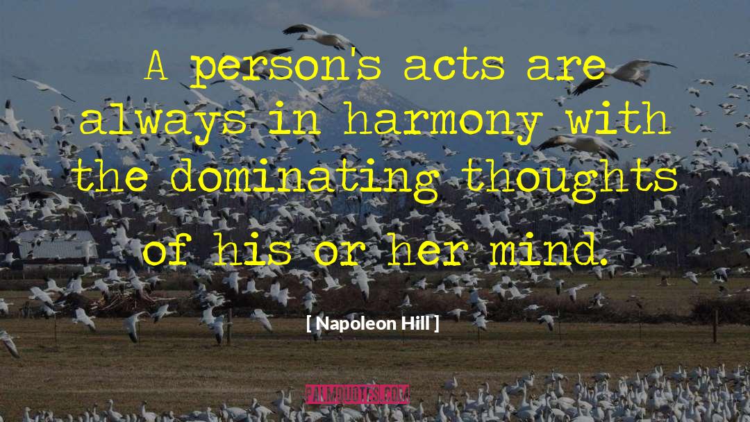 Earthschool Harmony quotes by Napoleon Hill