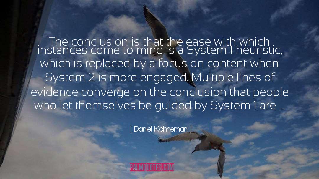 Ease And Flow quotes by Daniel Kahneman