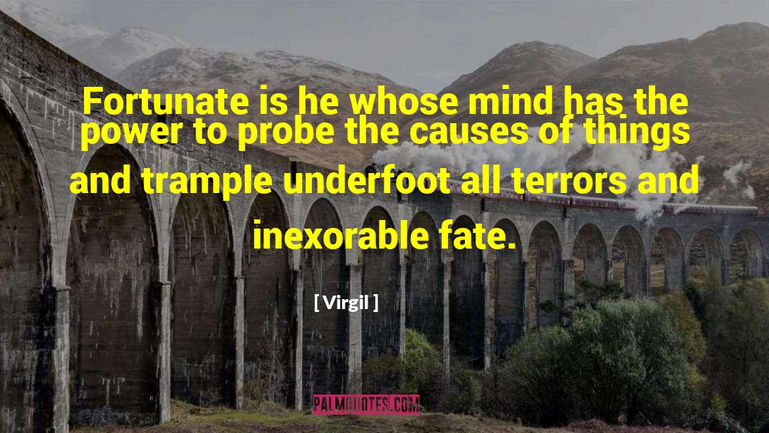 Ease Of Mind quotes by Virgil