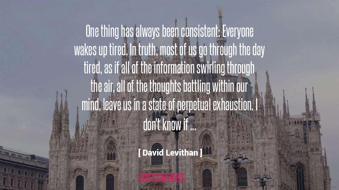 Ease Of Mind quotes by David Levithan