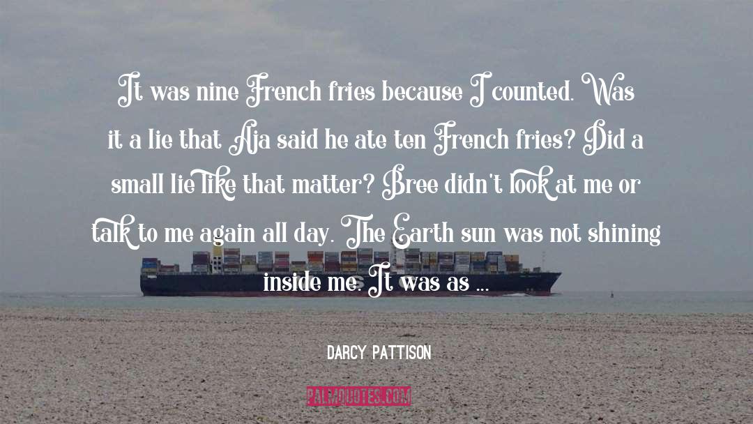 Easier In French quotes by Darcy Pattison