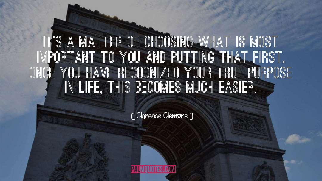 Easier Life quotes by Clarence Clemons