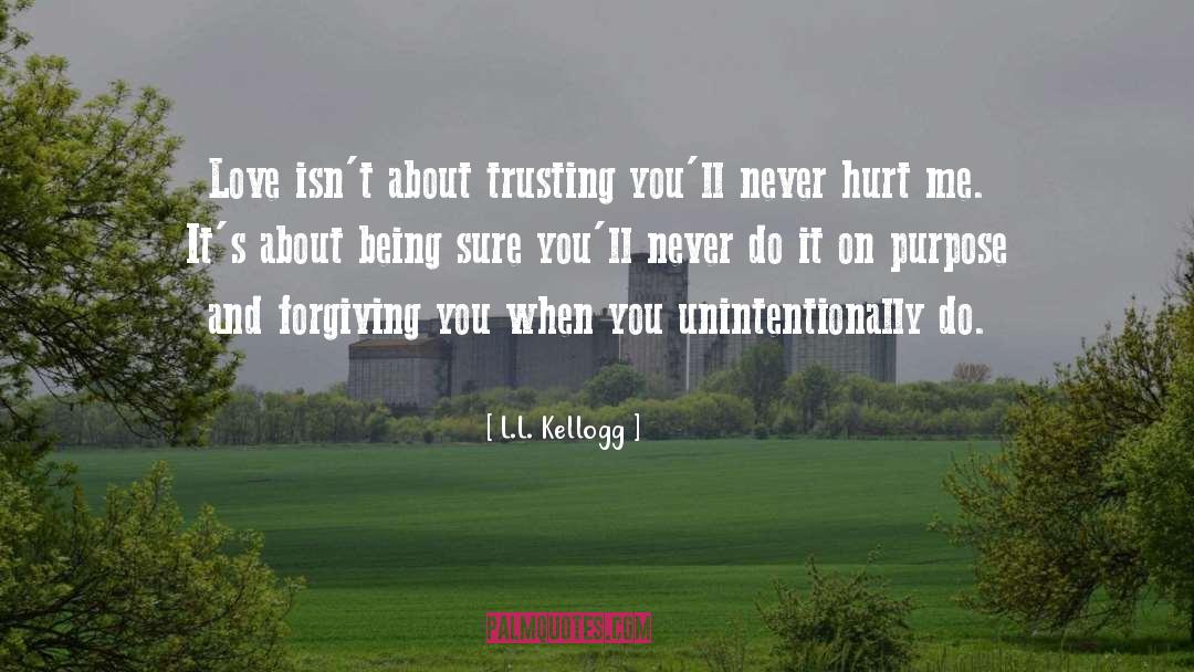 Easily Hurt quotes by L.L. Kellogg