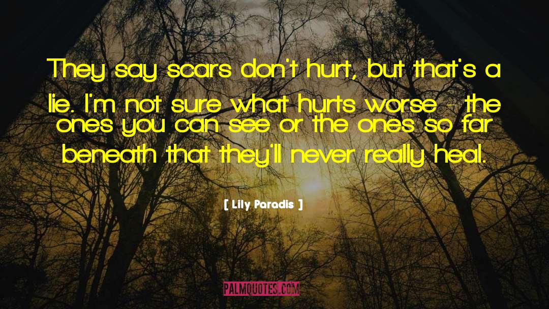 Easily Hurt quotes by Lily Paradis