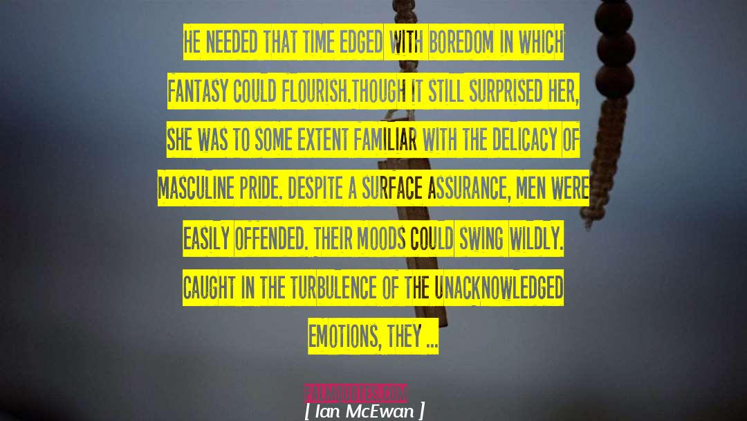 Easily Offended quotes by Ian McEwan