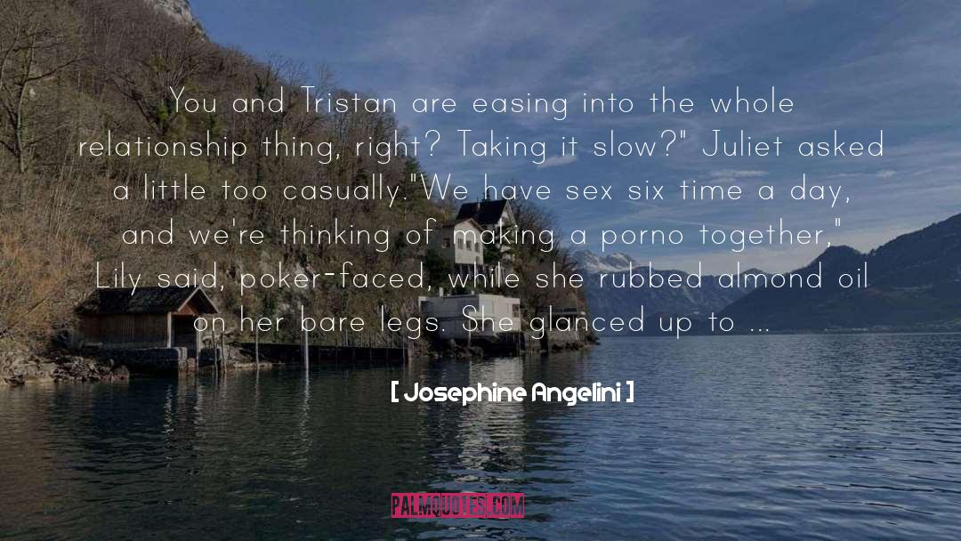 Easing quotes by Josephine Angelini