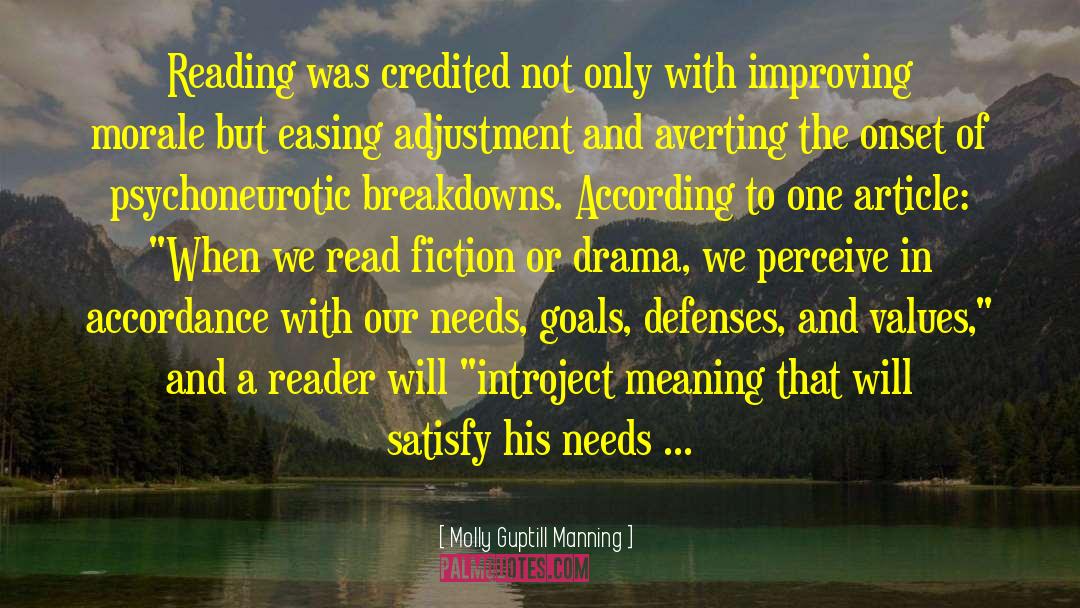 Easing quotes by Molly Guptill Manning