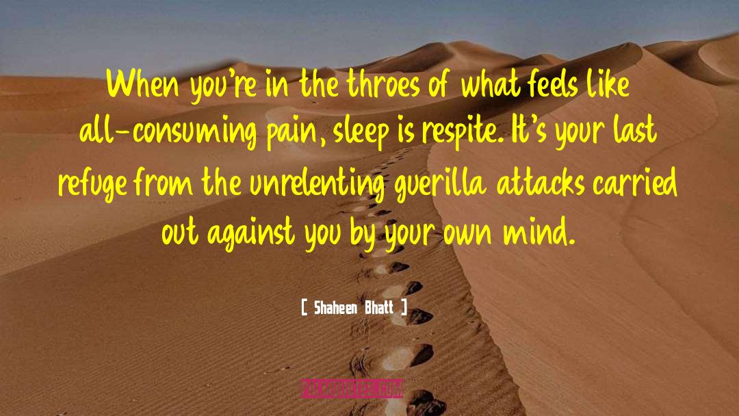 Easing Your Mind quotes by Shaheen Bhatt