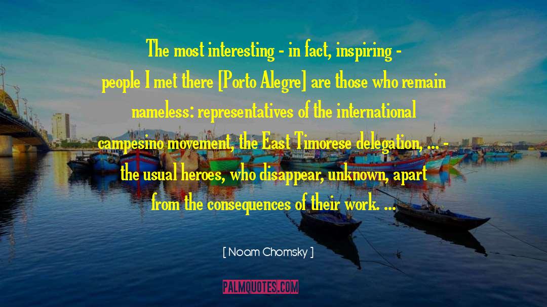 East Africa quotes by Noam Chomsky