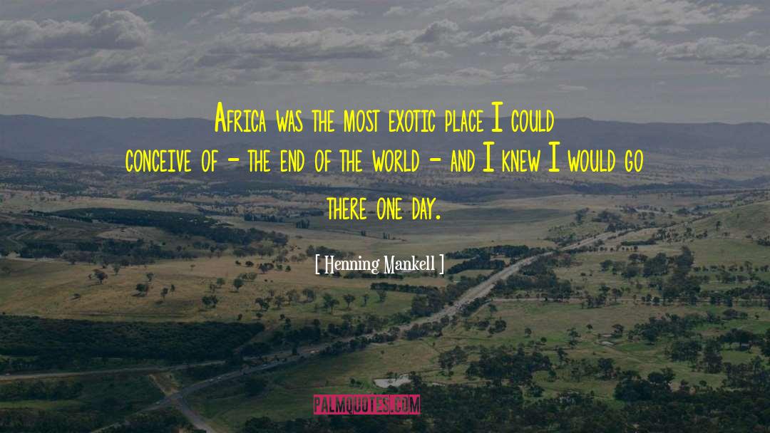 East Africa quotes by Henning Mankell