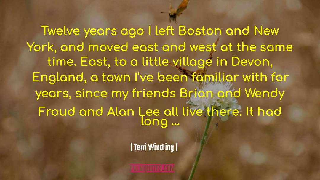 East And West quotes by Terri Windling