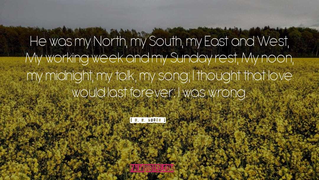 East And West quotes by W. H. Auden