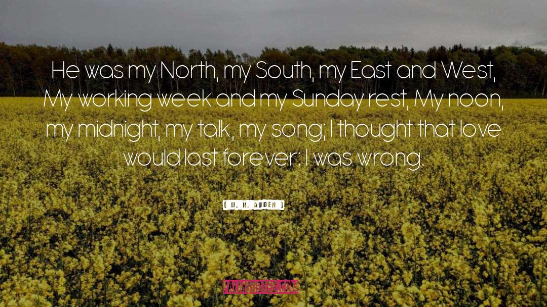 East Asian quotes by W. H. Auden