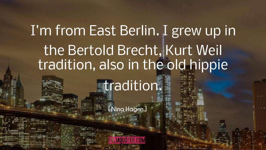 East Berlin quotes by Nina Hagen