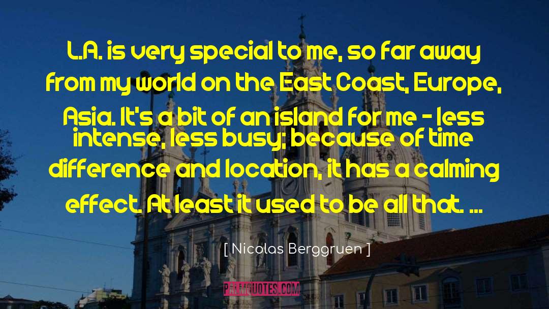 East Coast quotes by Nicolas Berggruen