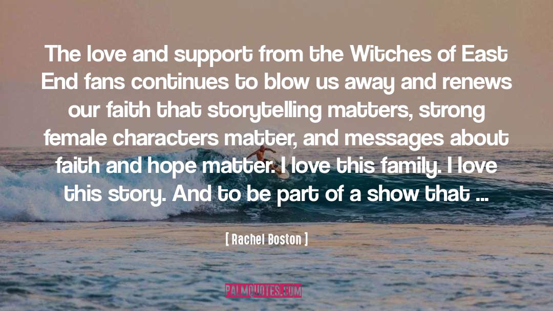 East End quotes by Rachel Boston