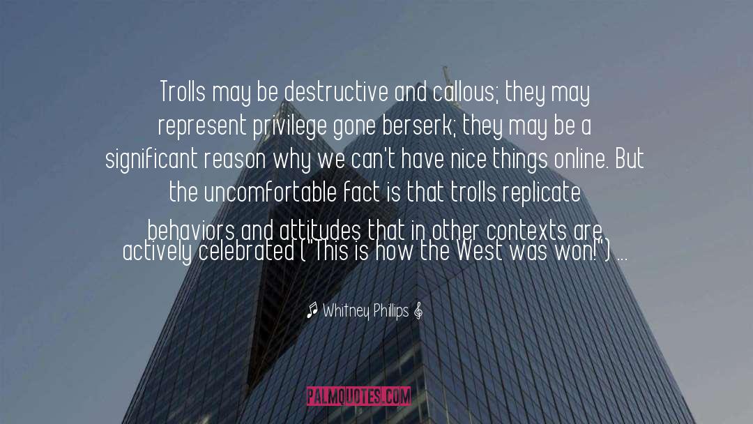 East Vs West quotes by Whitney Phillips