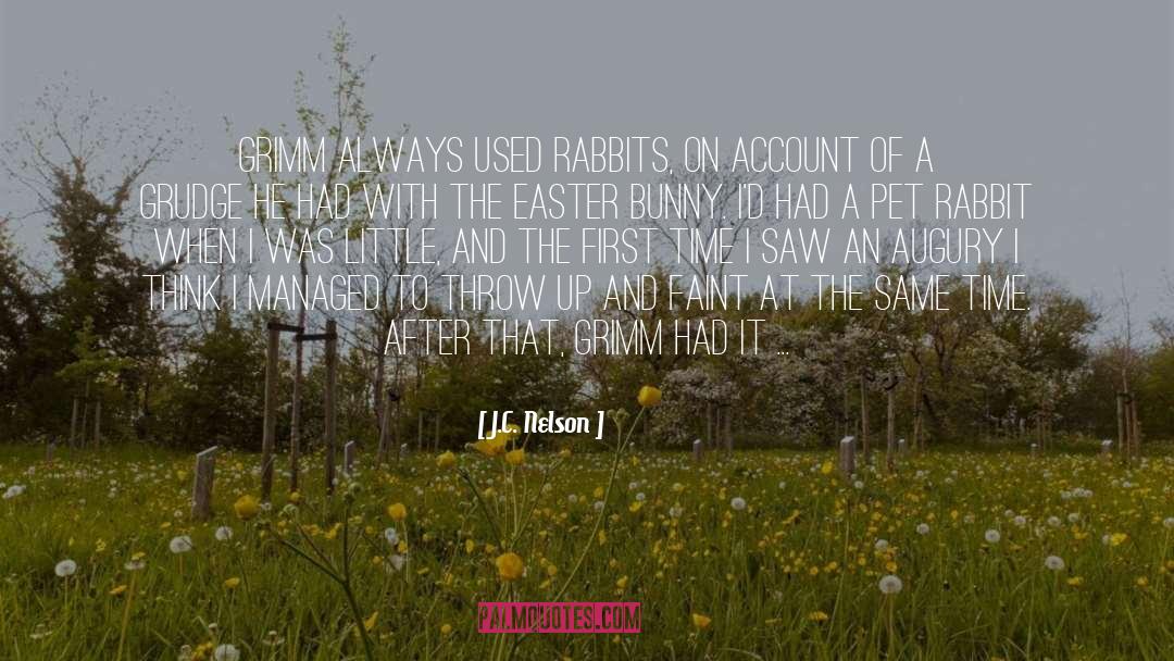 Easter Bunny quotes by J.C. Nelson