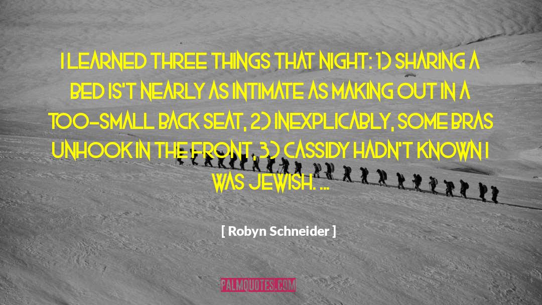 Easter Night quotes by Robyn Schneider