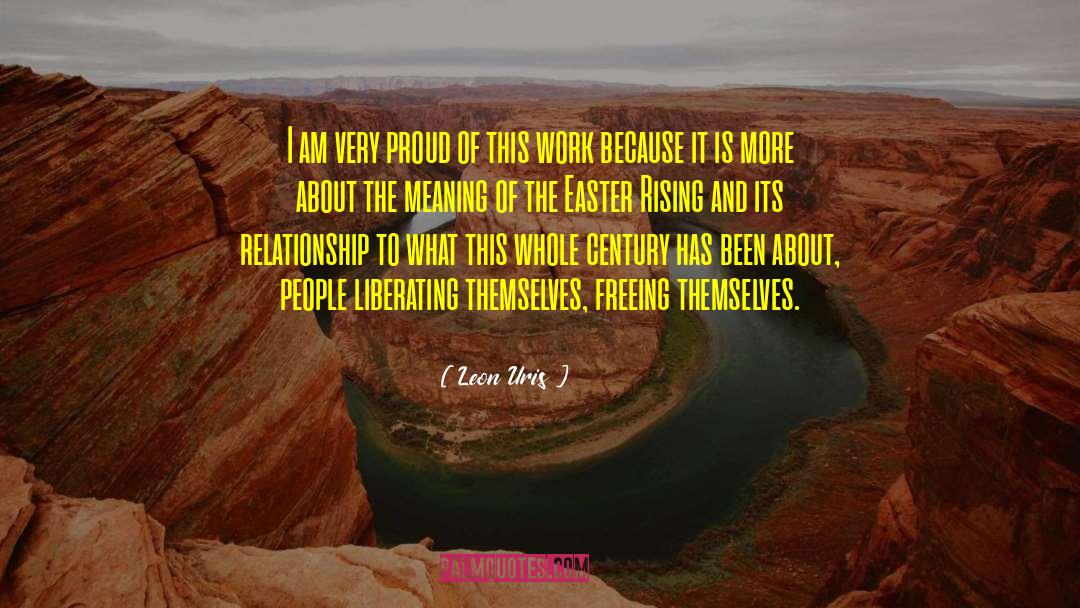 Easter quotes by Leon Uris