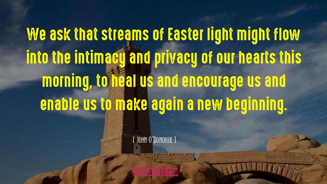 Easter quotes by John O'Donohue