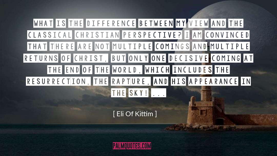 Easter Resurrection quotes by Eli Of Kittim