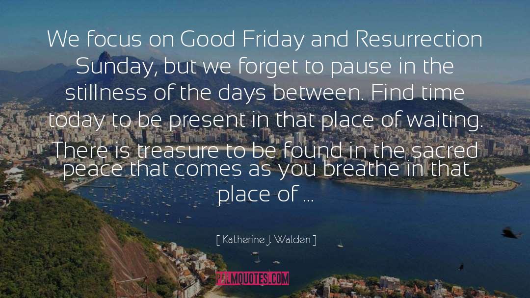 Easter Sunday Blessing quotes by Katherine J. Walden