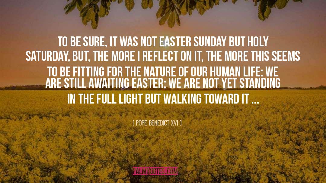 Easter Sunday quotes by Pope Benedict XVI