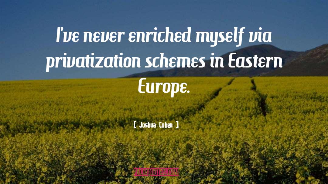 Eastern Europe quotes by Joshua Cohen
