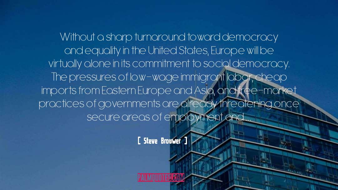 Eastern Europe quotes by Steve Brouwer