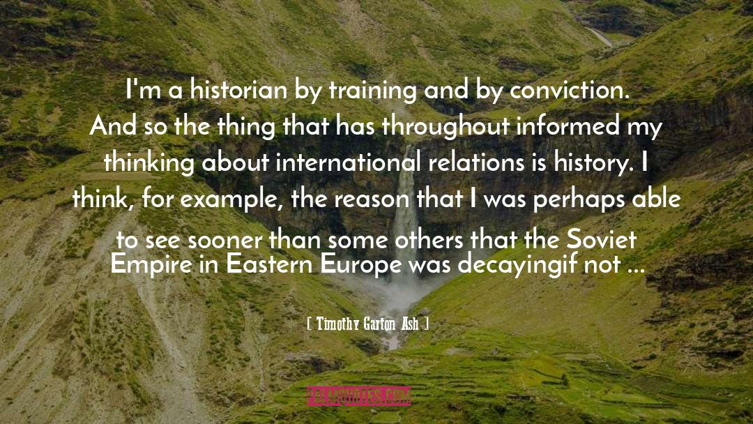 Eastern Europe quotes by Timothy Garton Ash