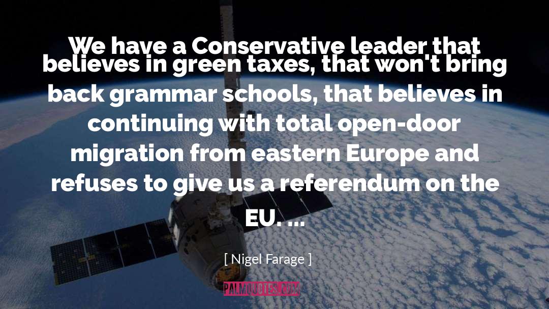 Eastern Europe quotes by Nigel Farage