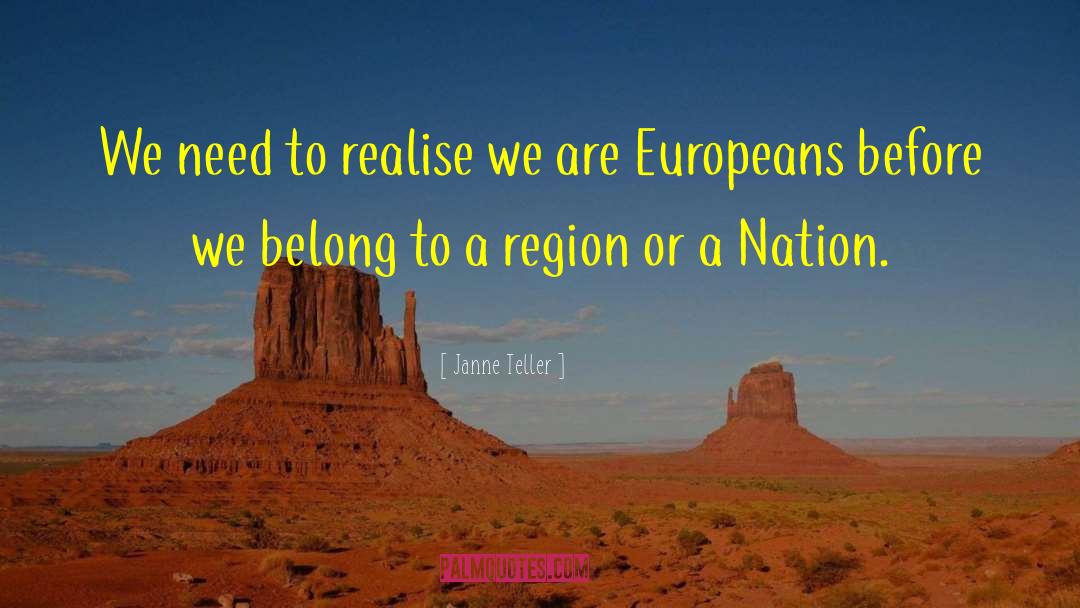 Eastern Europeans quotes by Janne Teller