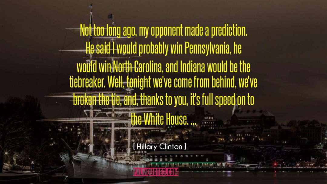 Eastern North Carolina quotes by Hillary Clinton