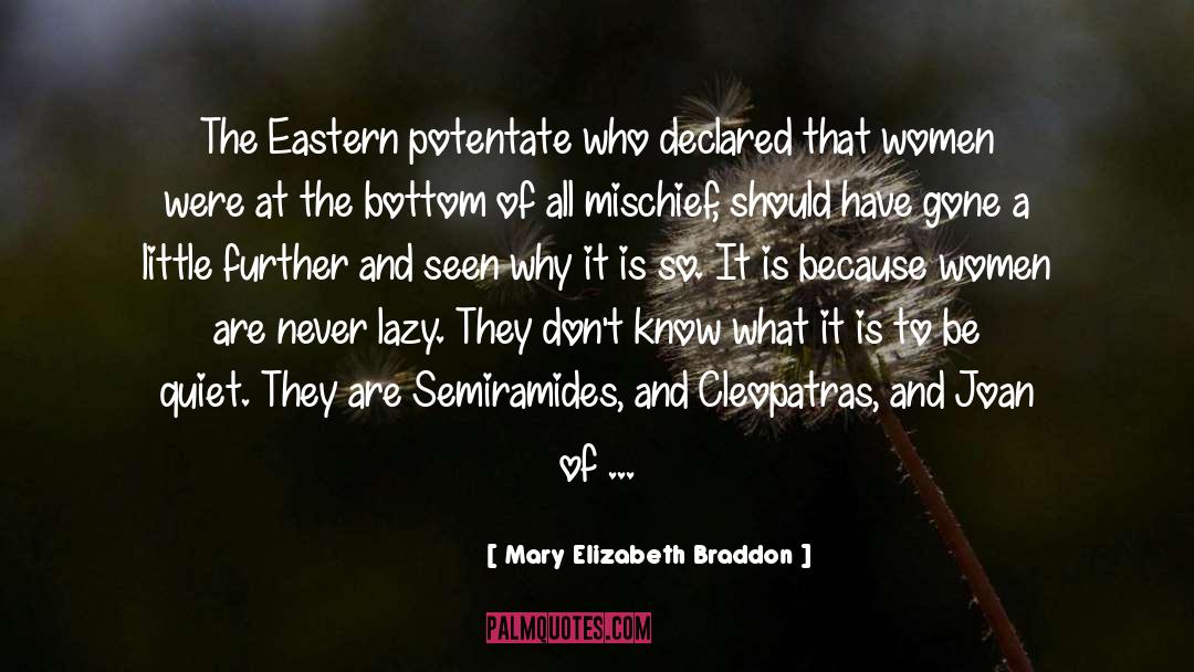 Eastern Orthodox quotes by Mary Elizabeth Braddon