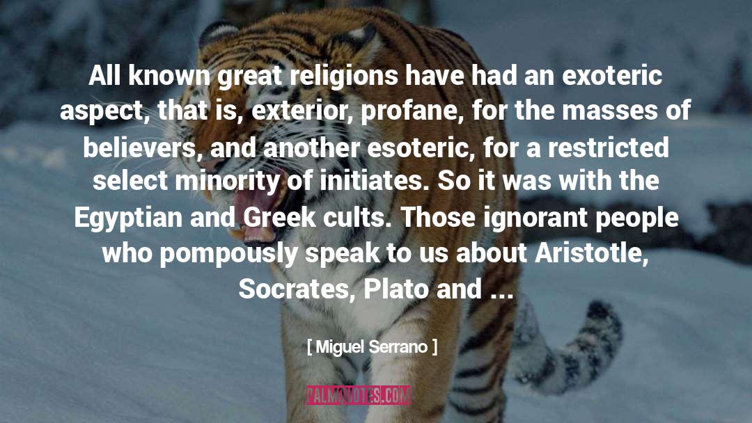 Eastern Religions quotes by Miguel Serrano