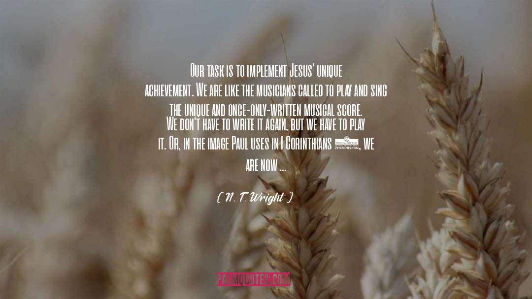 Eastertide quotes by N. T. Wright