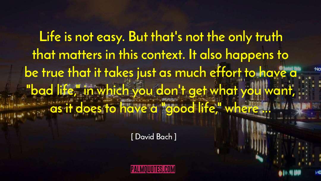 Easy Life quotes by David Bach