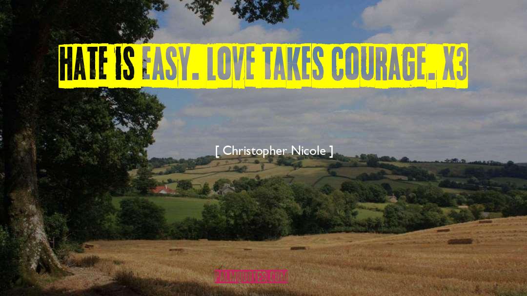 Easy Love quotes by Christopher Nicole