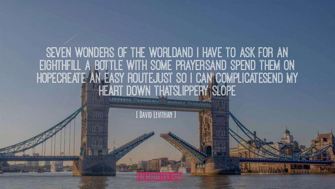 Easy Route quotes by David Levithan