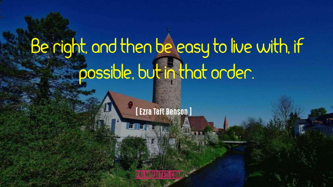 Easy Steps quotes by Ezra Taft Benson