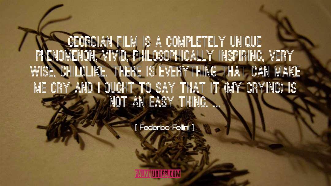 Easy Things quotes by Federico Fellini