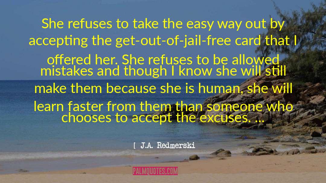 Easy Way Out quotes by J.A. Redmerski