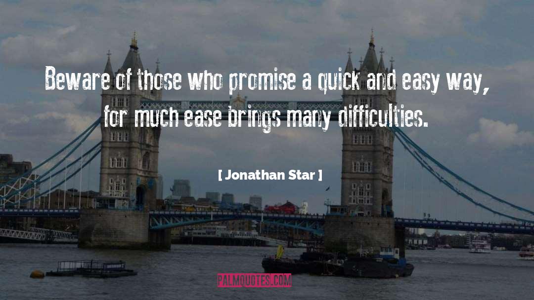 Easy Way quotes by Jonathan Star